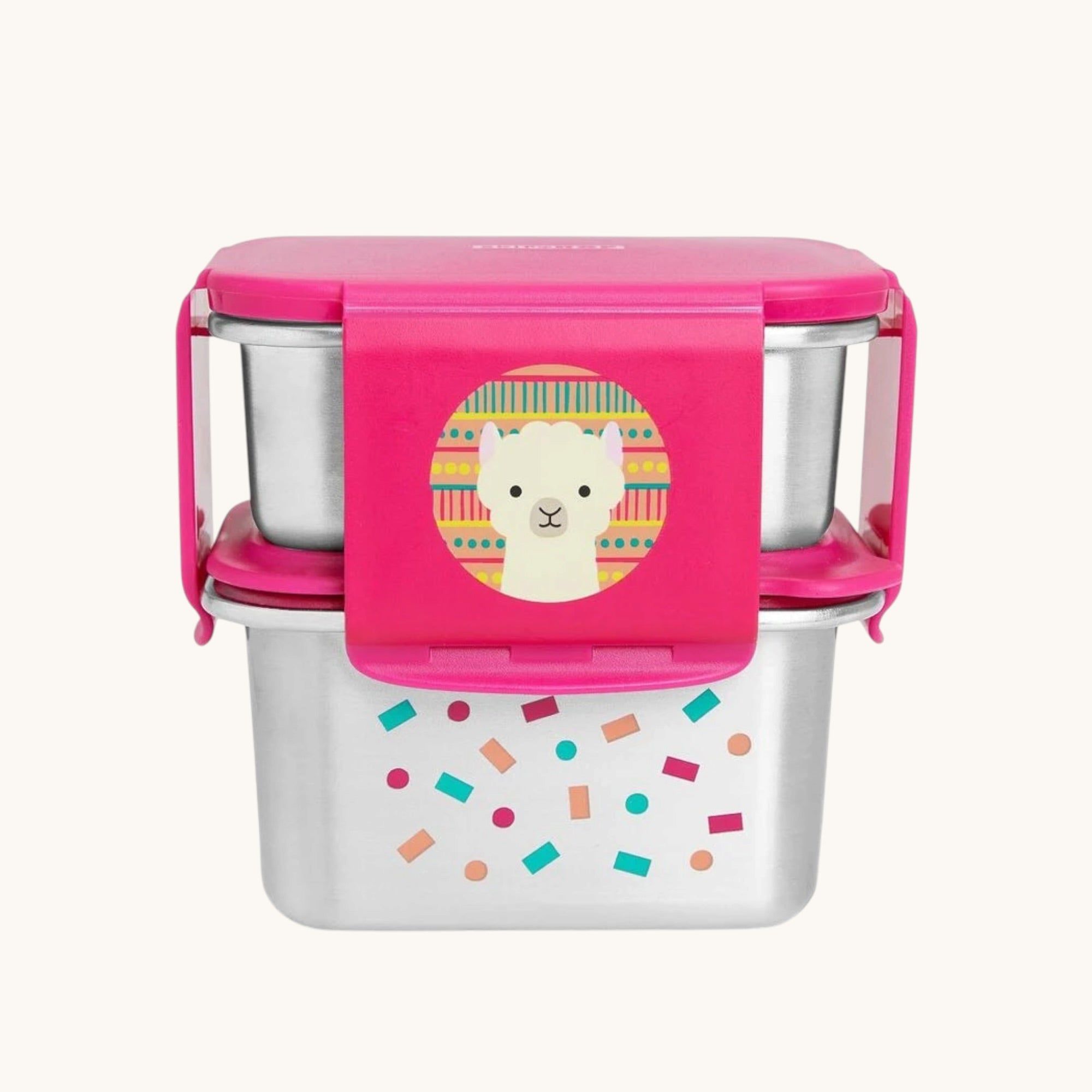 Stainless Steel Lunch Kit - Llama
