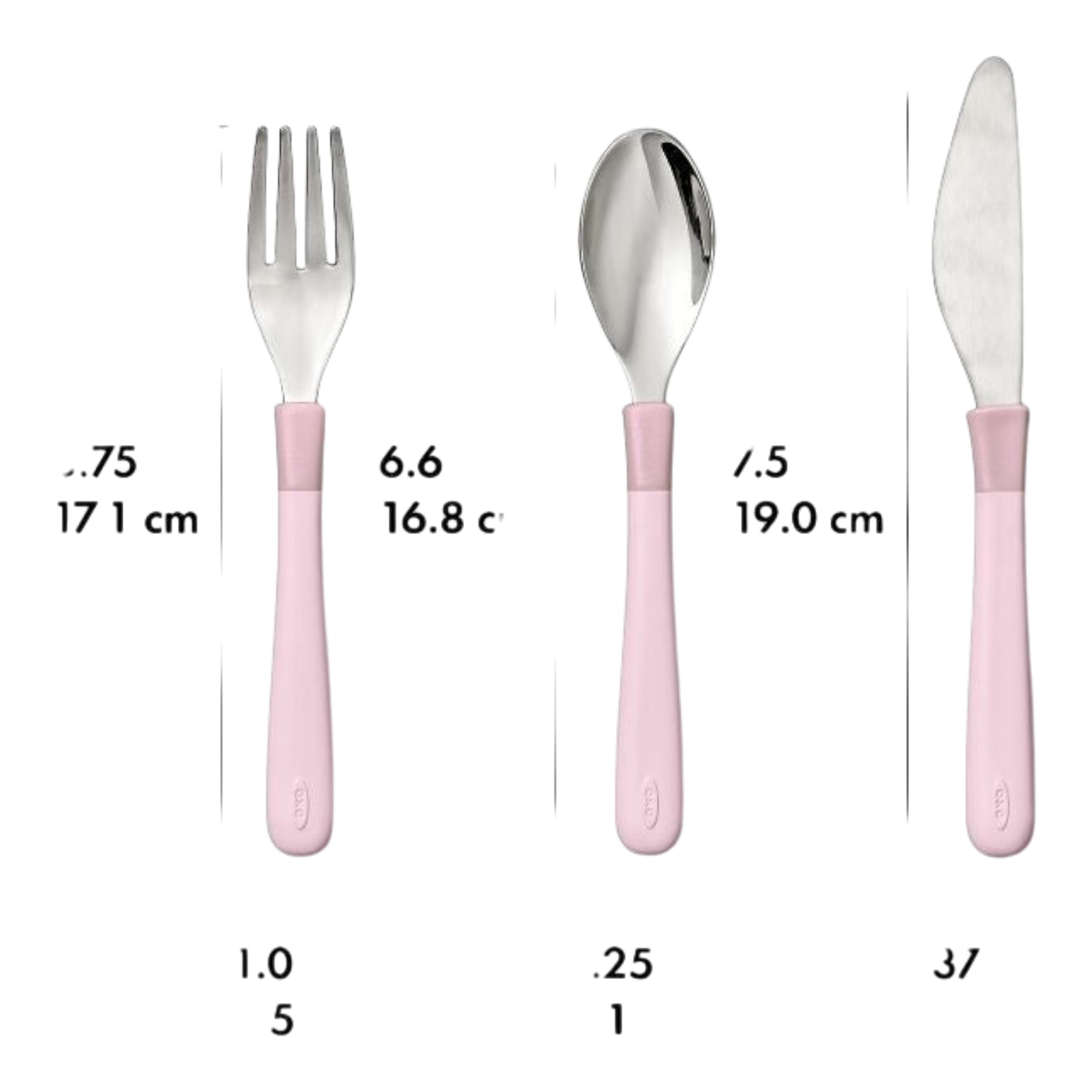 Cutlery for big kids - blossom