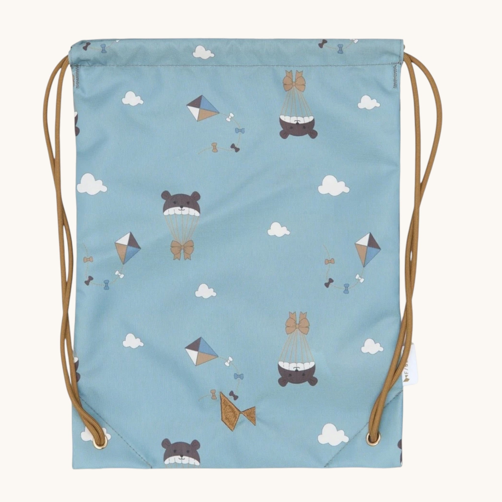 String Bag - AOP in the Air Bear