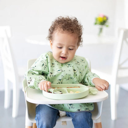 Silicone grip dish sage