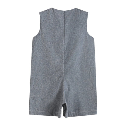 Gray Construction Shortalls