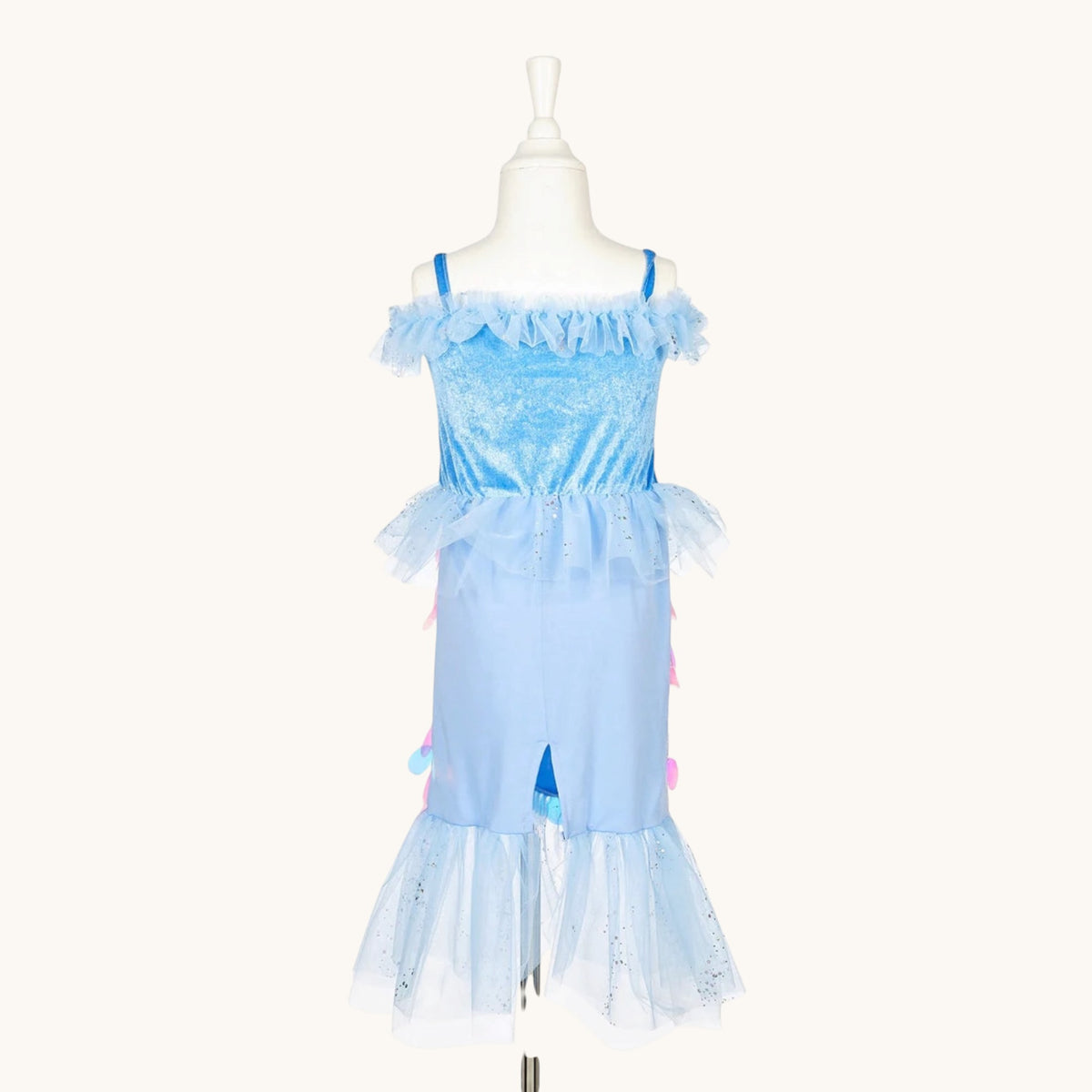 Lorelie Mermaid Costume Dress for Kids 3-4Yrs