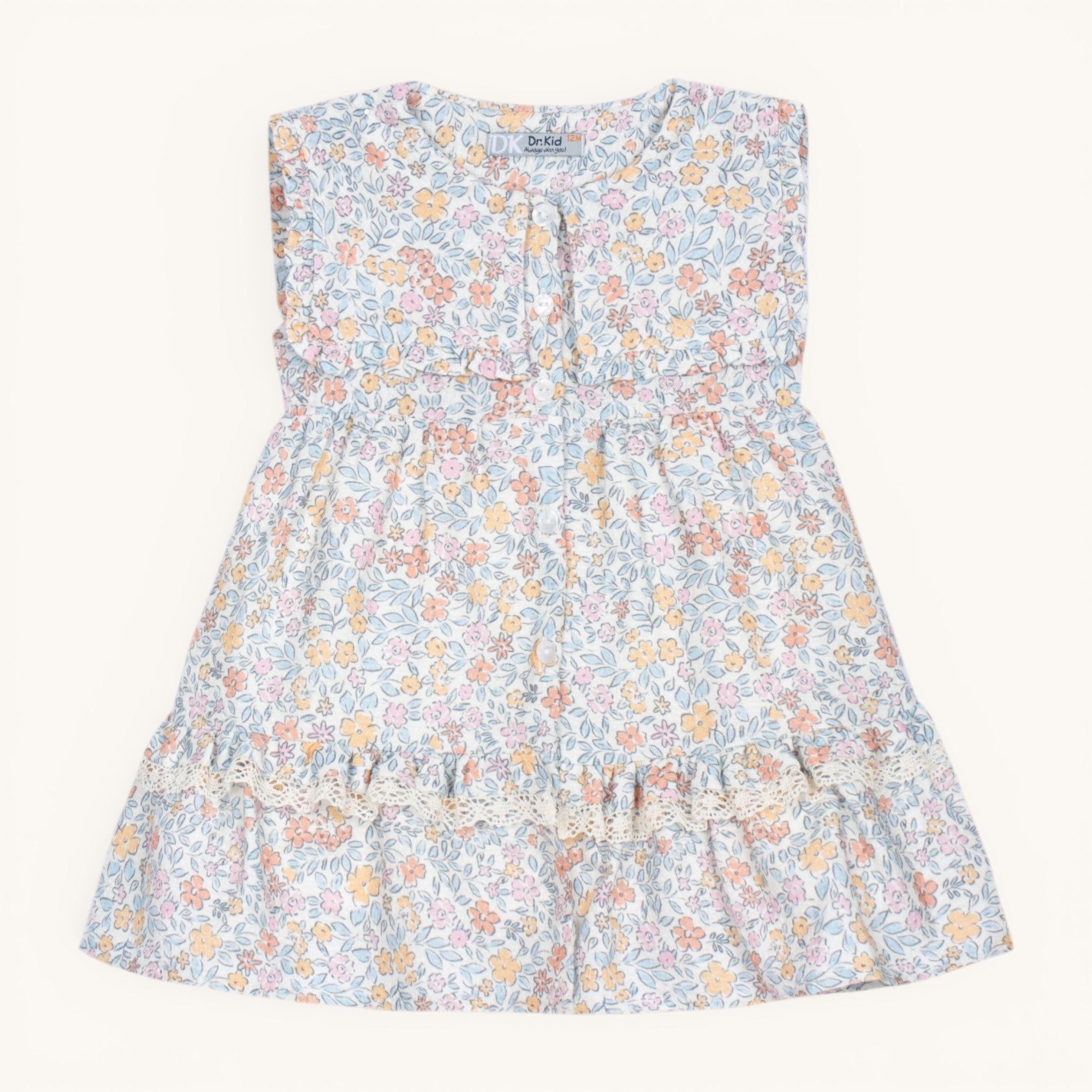 Pêche Rosée Dress