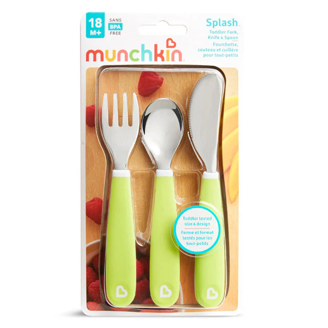 Splash™ Toddler Fork, Knife & Spoon Set