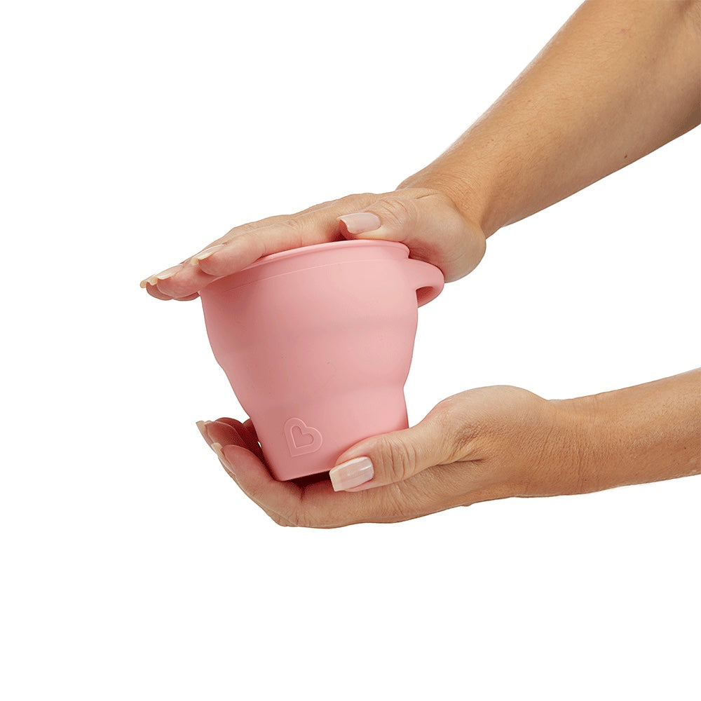 Snack catcher with lid