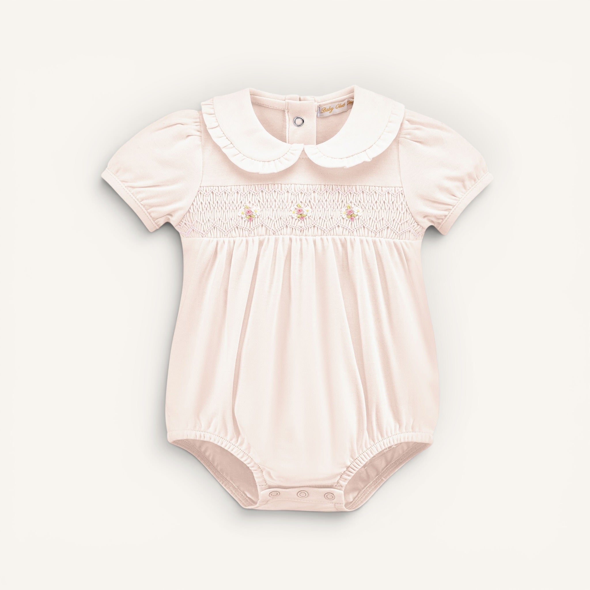 Petit Pois Embroidered Romper