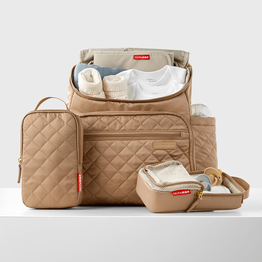 Forma Pack & Go Diaper Backpack- Beige