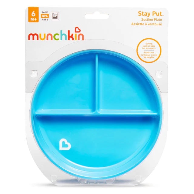 Stay put™ suction plate