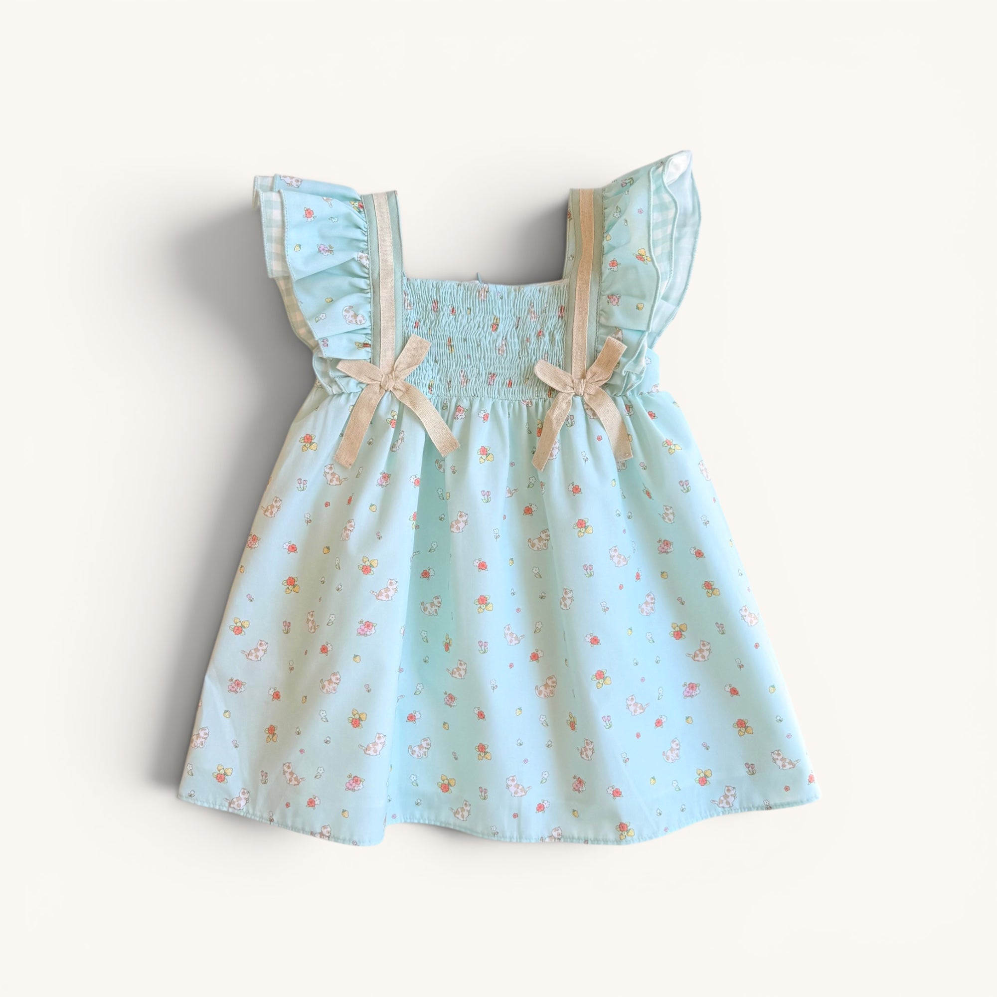Vestido verde menta