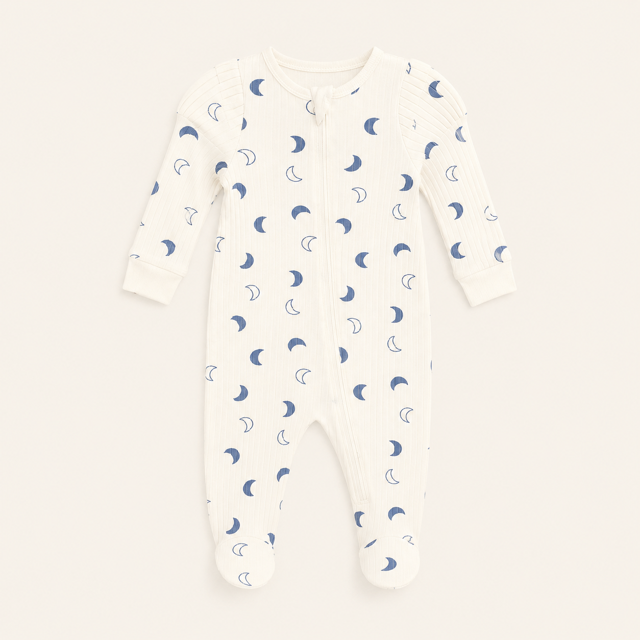Moon Footed One-Piece and Hat