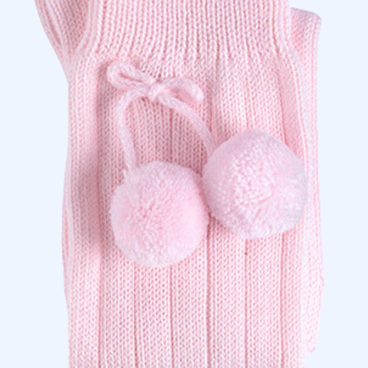 Medias canalé cóndor / Rosa