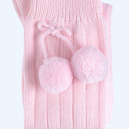 Medias canalé cóndor / Rosa