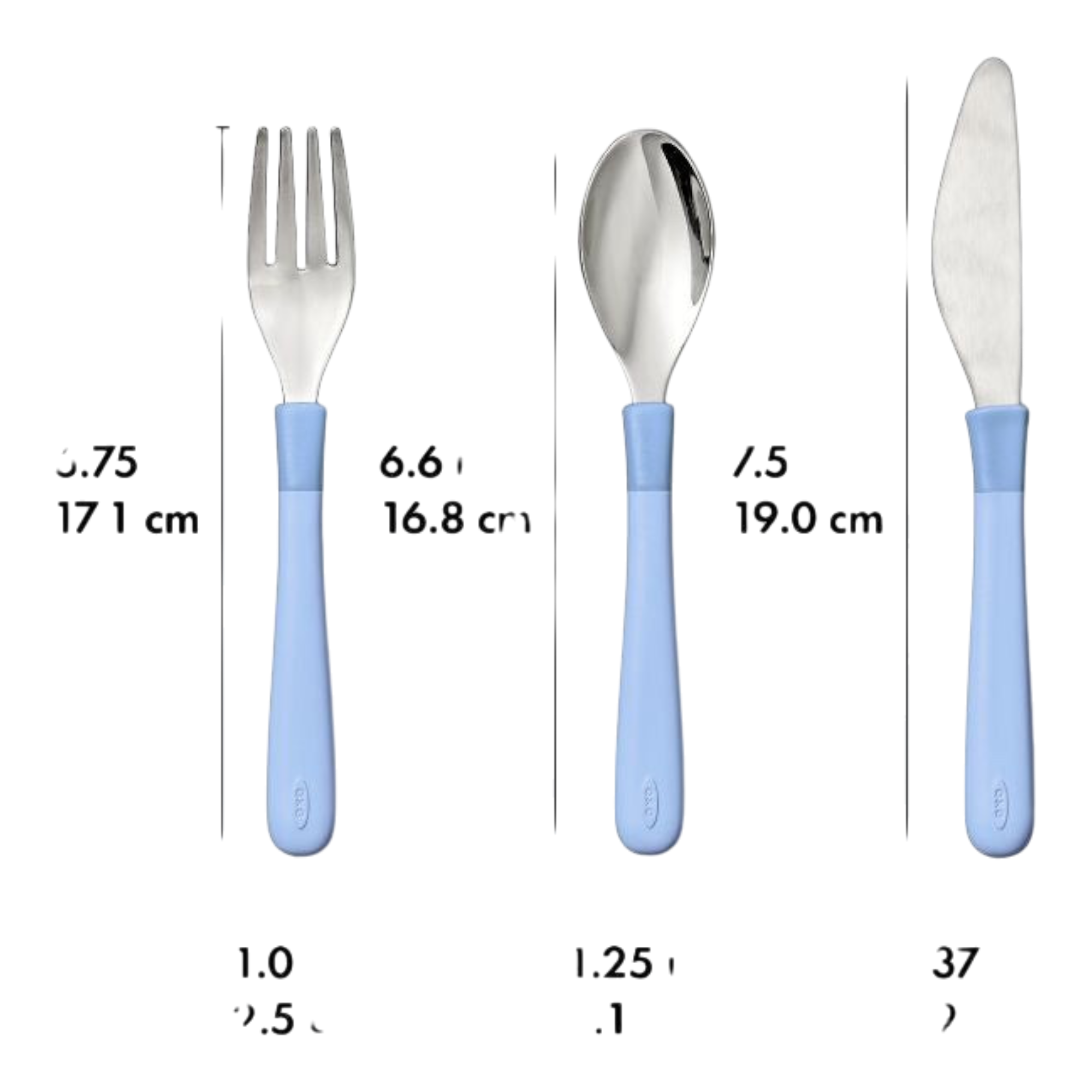 Cutlery for big kids - dusk