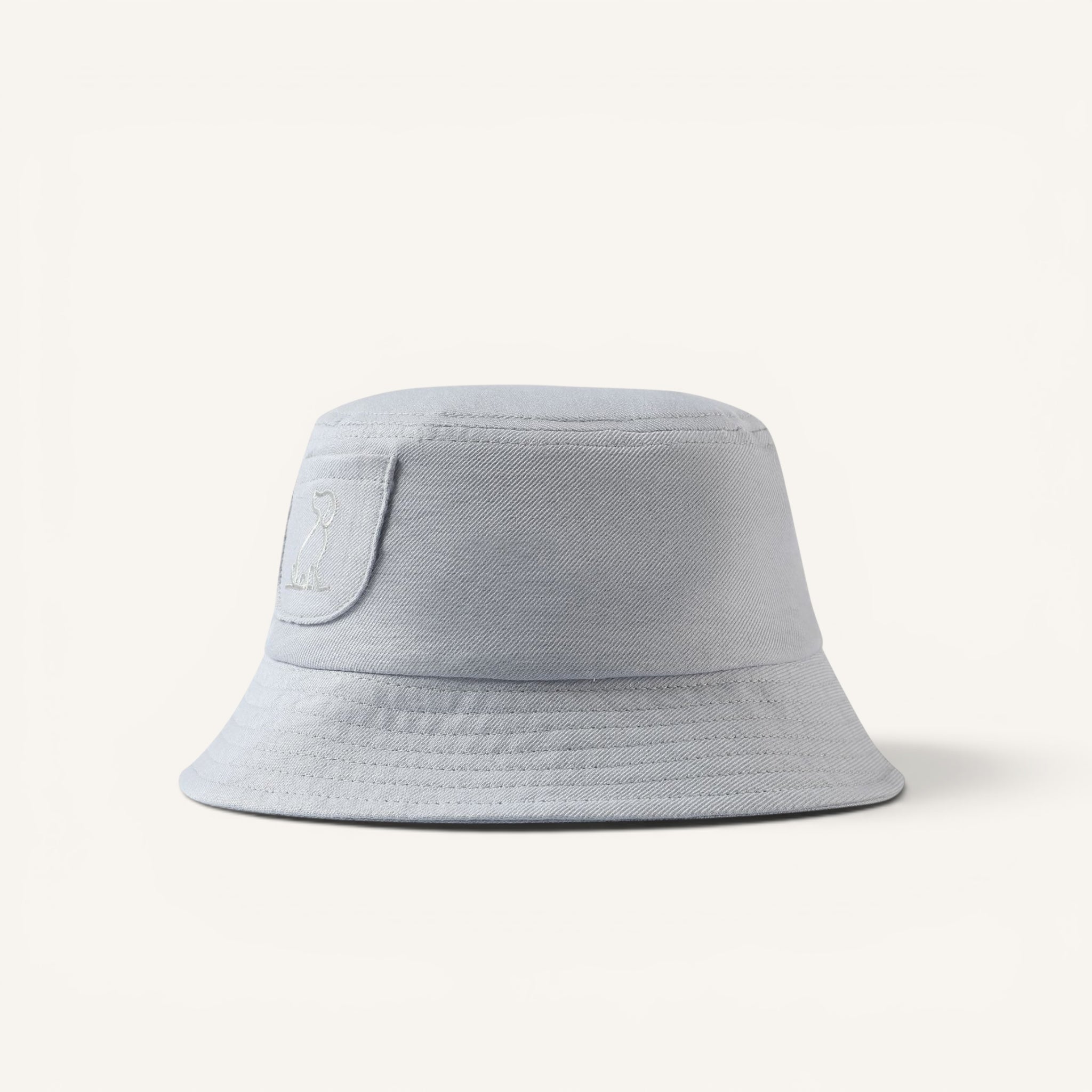 Fisherman Gray Bucket Hat