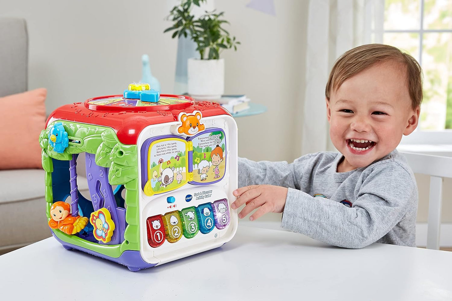 Cubo VTech de actividades para ordenar y descubrir