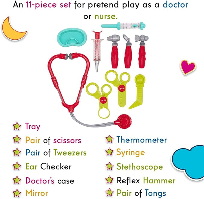 Battat Juego de doctor de simulación