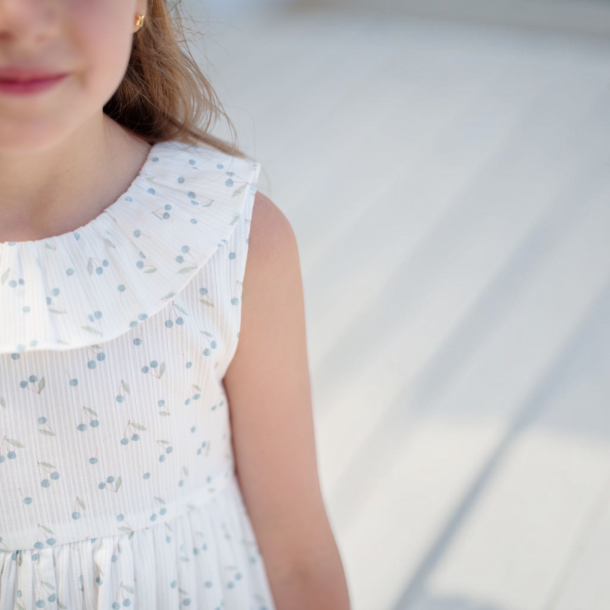 Blue cherries Dress