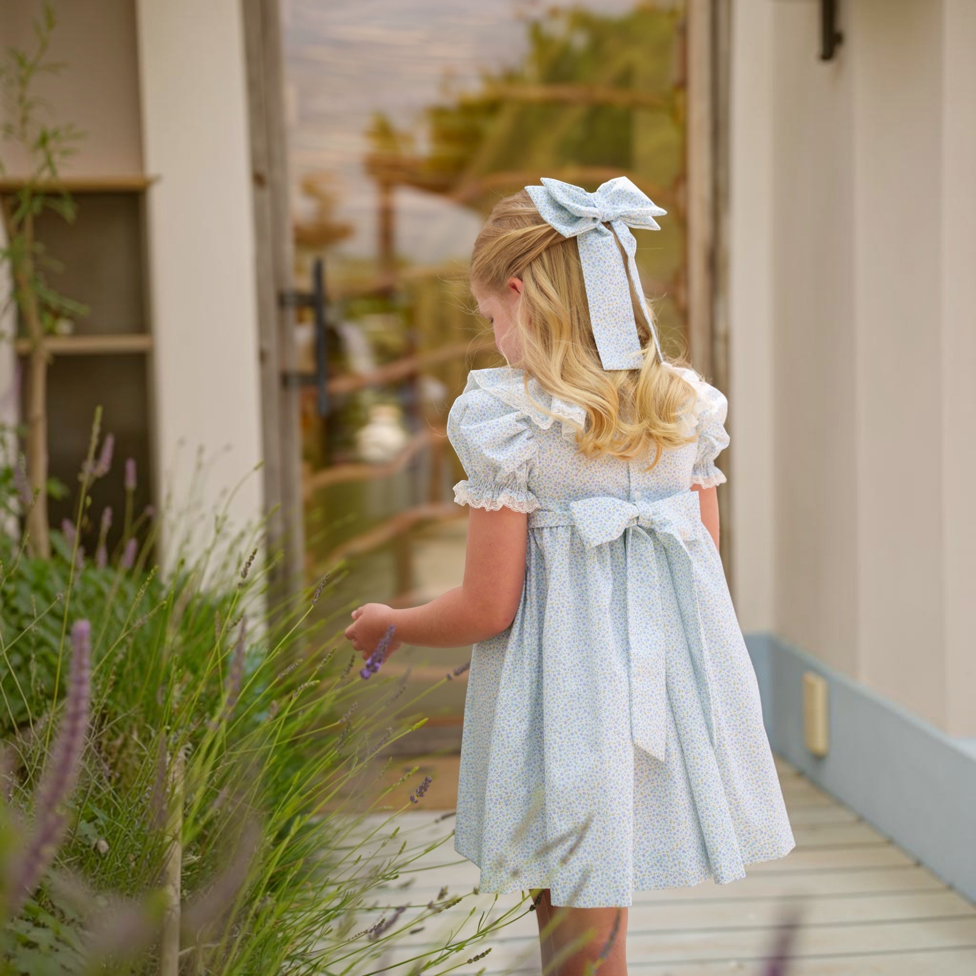 Blue blossoms Dress