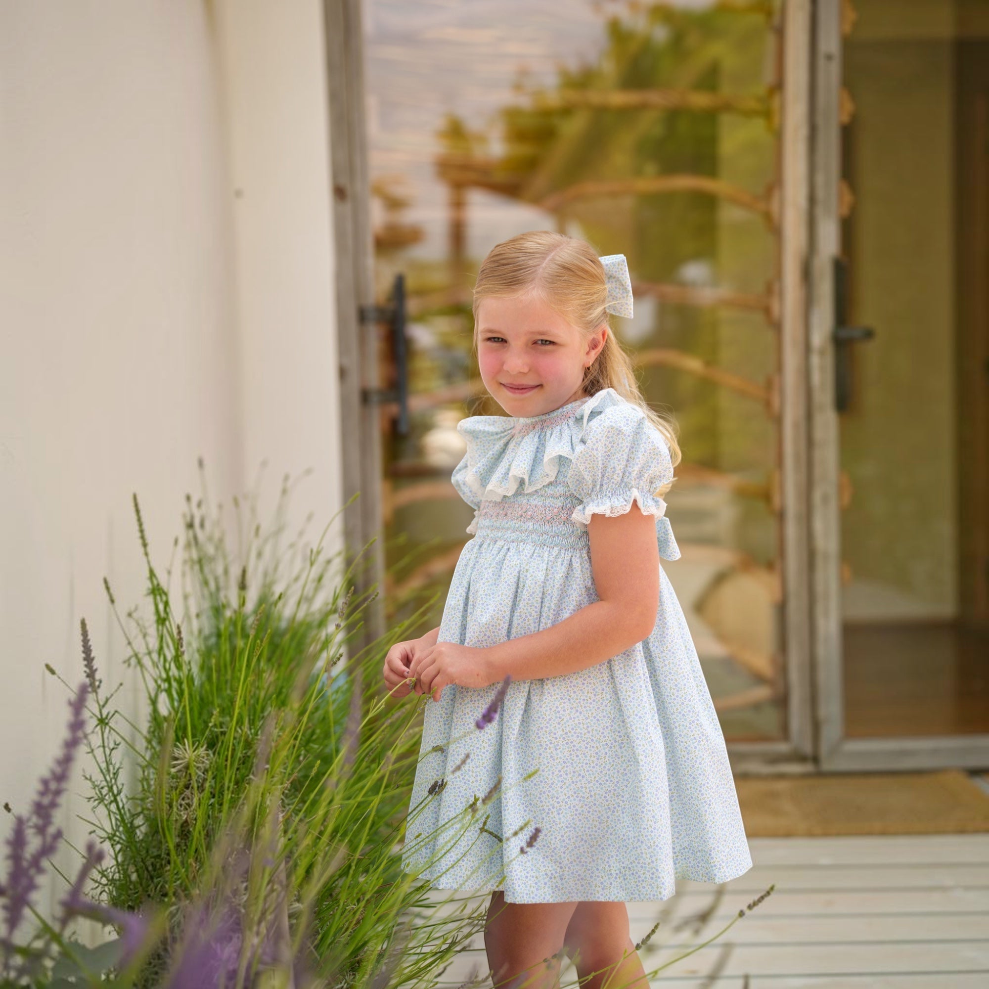 Blue blossoms Dress