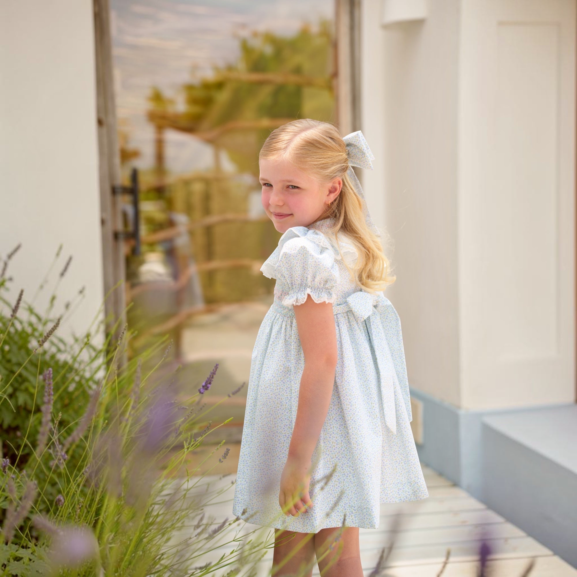Blue blossoms Dress