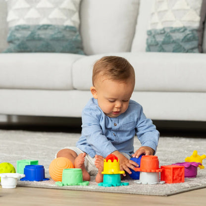 BALLS, BLOCKS & CUPS