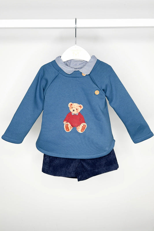 Blue Teddy Set