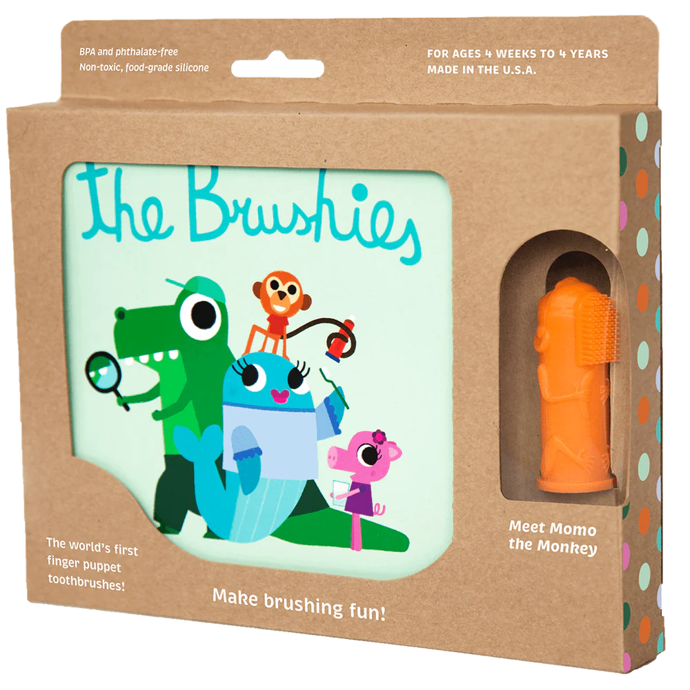 The brushies kit- one brush/book