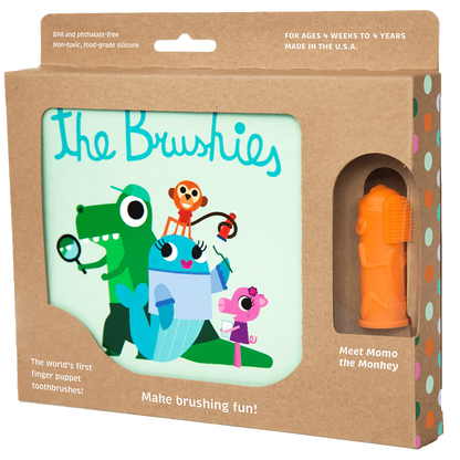 The brushies kit- one brush/book