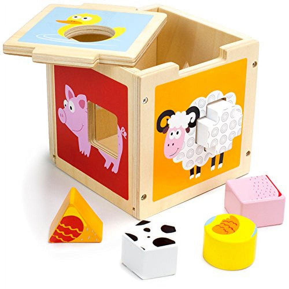 Busy Barnyard sorting cube