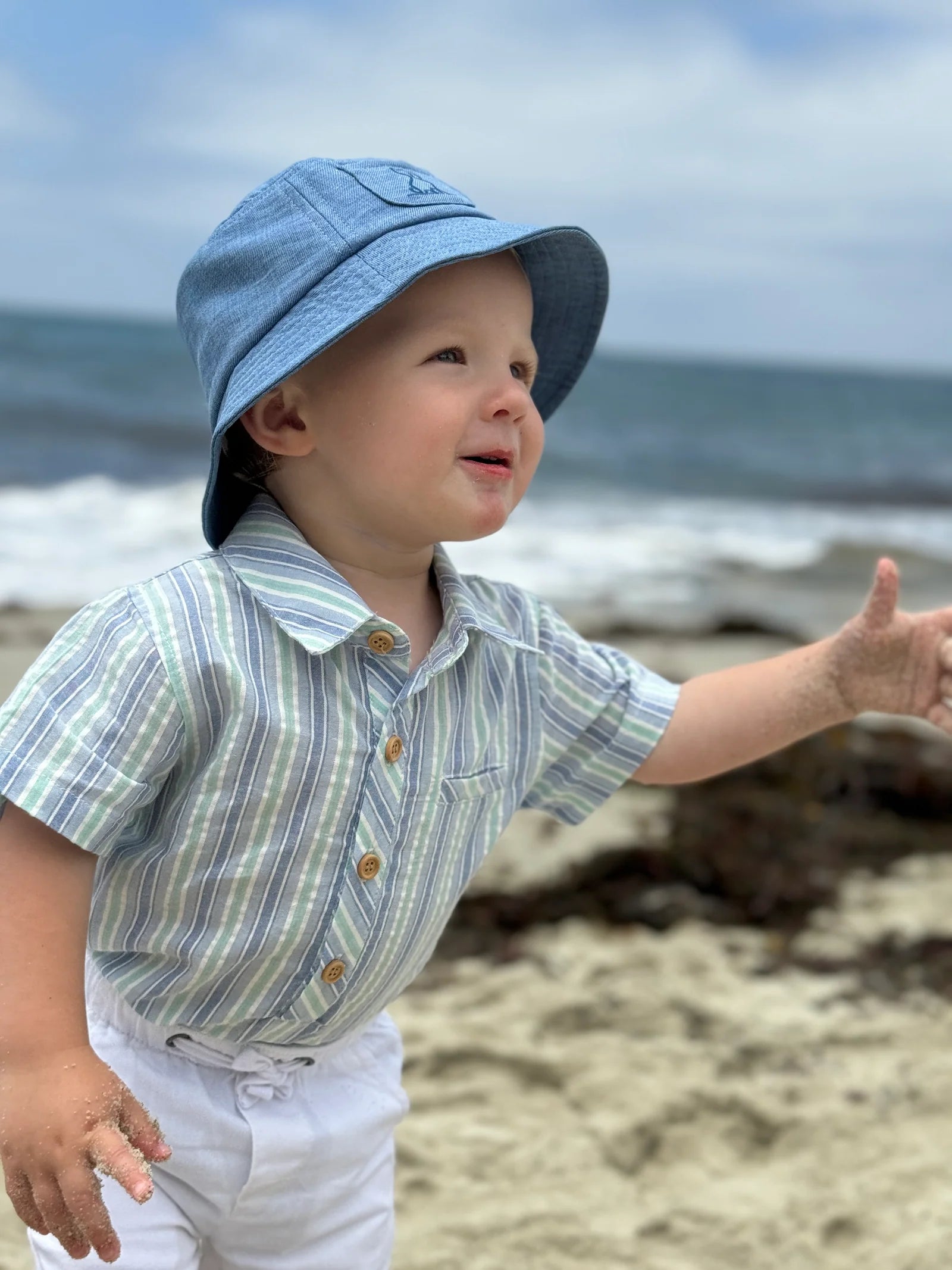 Fisherman  Chambray Bucket Hat