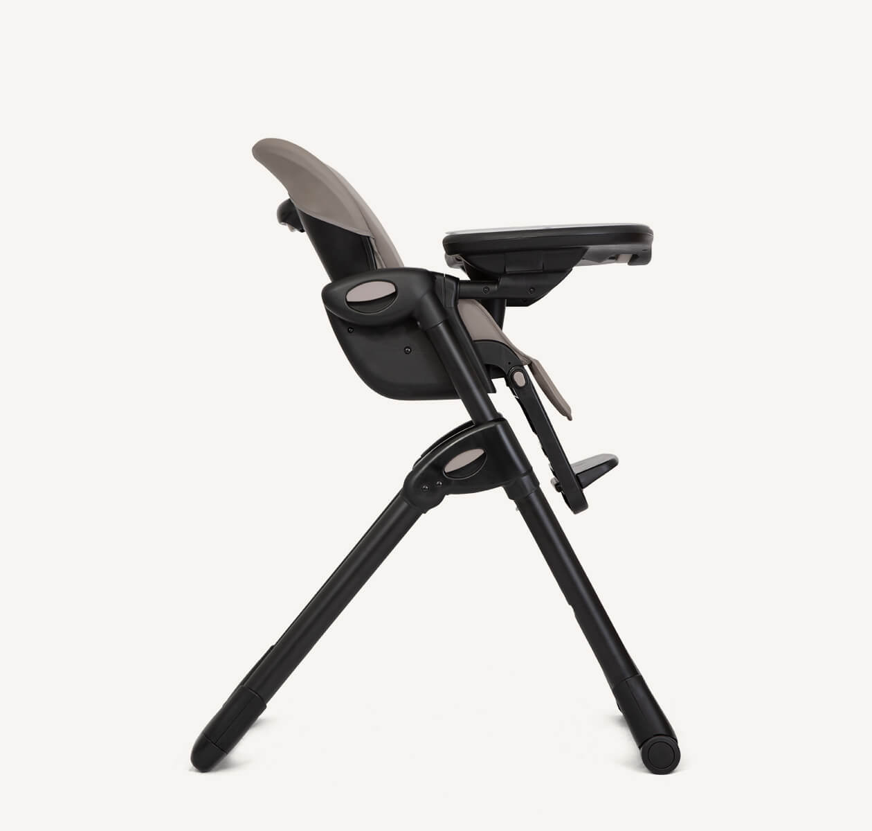 Silla de comer negra / Mimzy reclinable