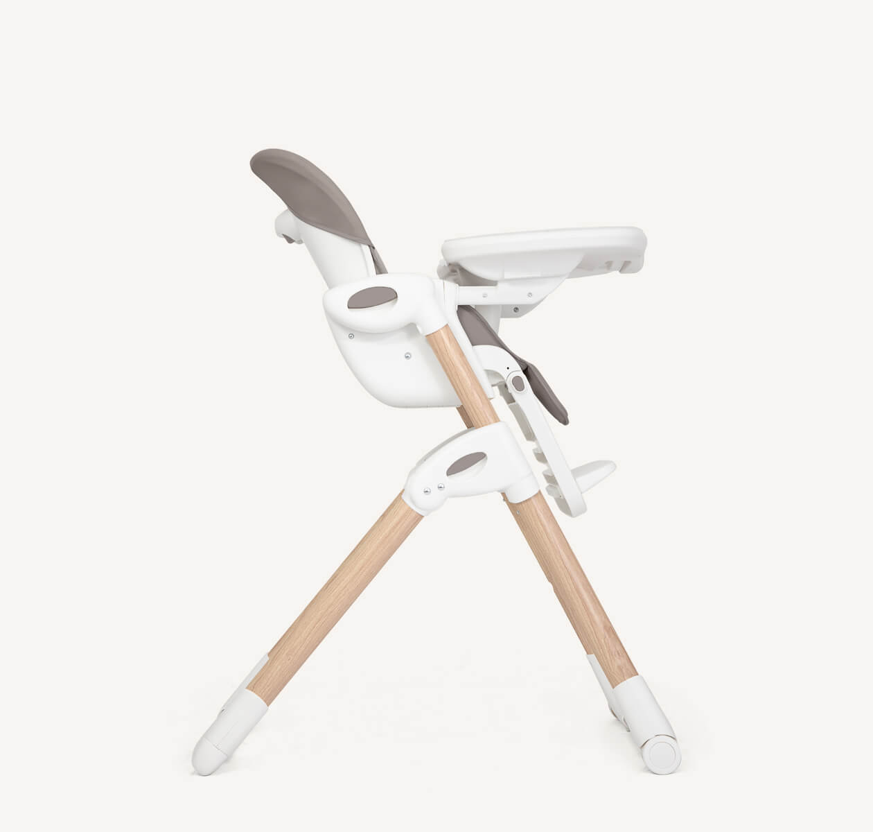 Silla de comer tono madera / Mimzy reclinable