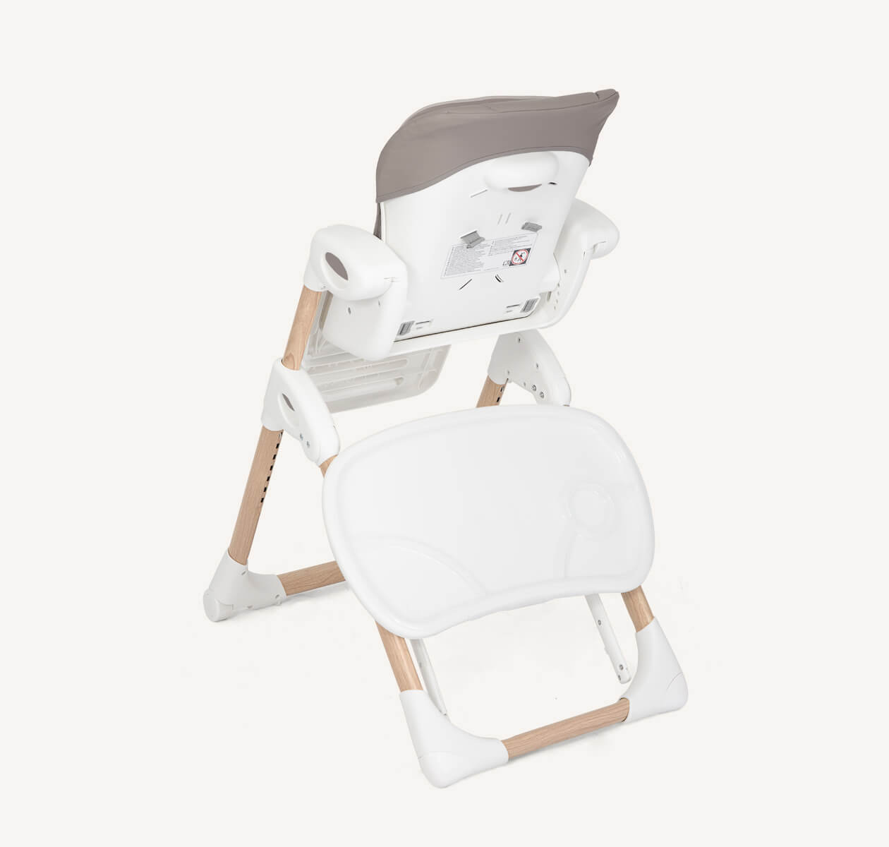 Silla de comer tono madera / Mimzy reclinable
