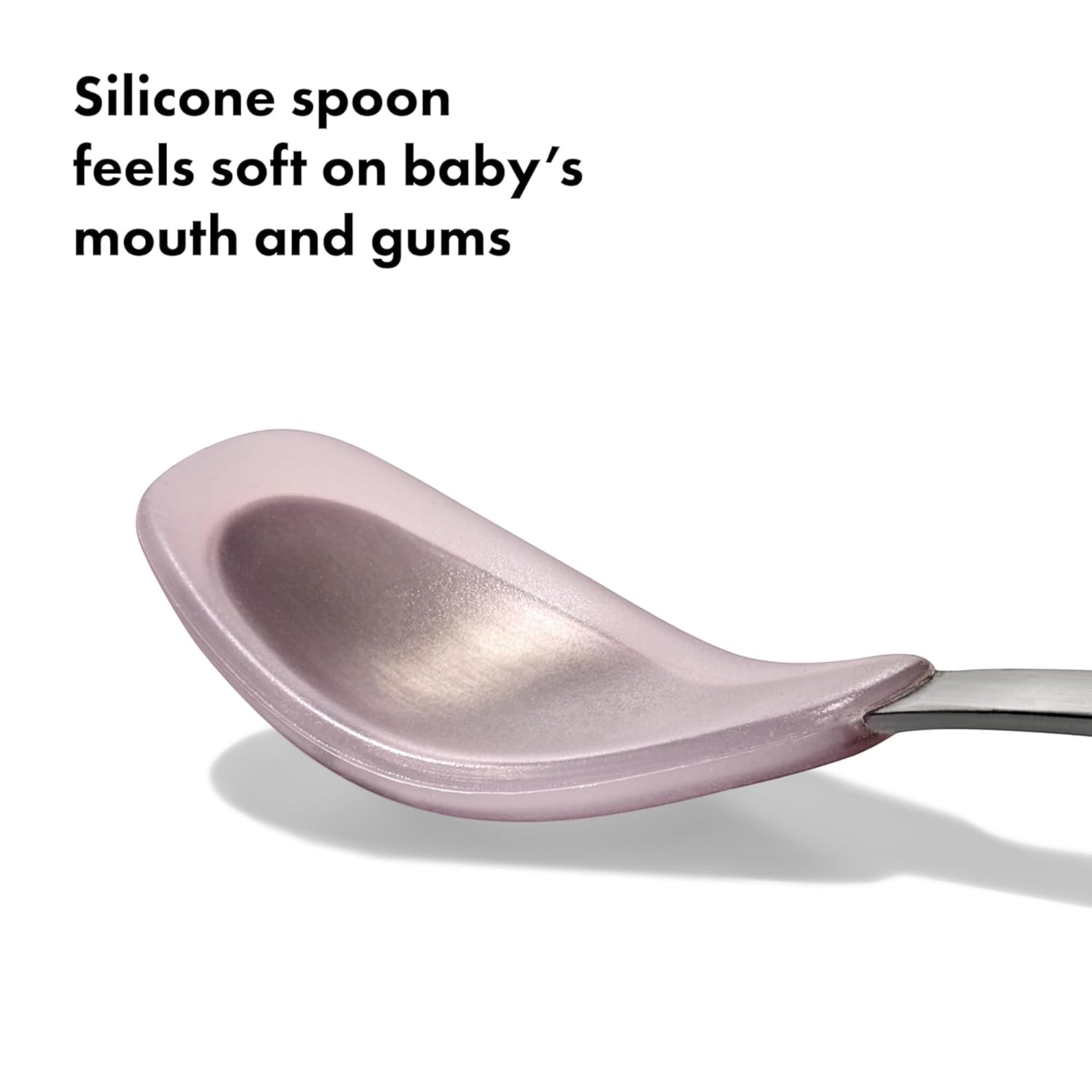 On-the-go feeding spoon blossom