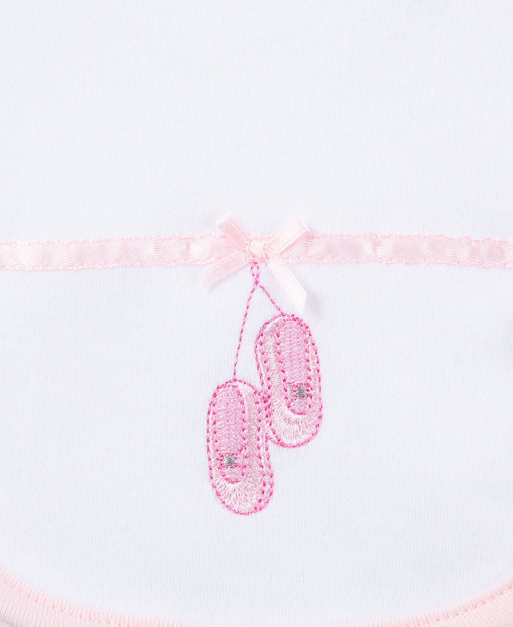 Ballerina Bib & Burp Set