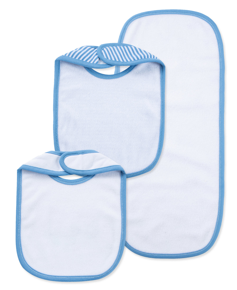 Golf Club Bib & Burp Set