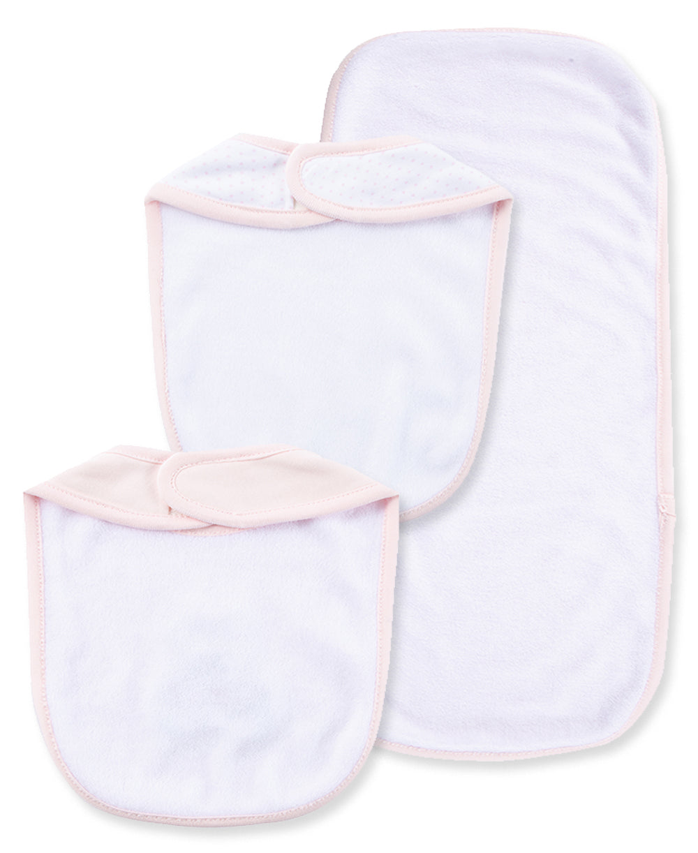 Bear Bib & Burp Set