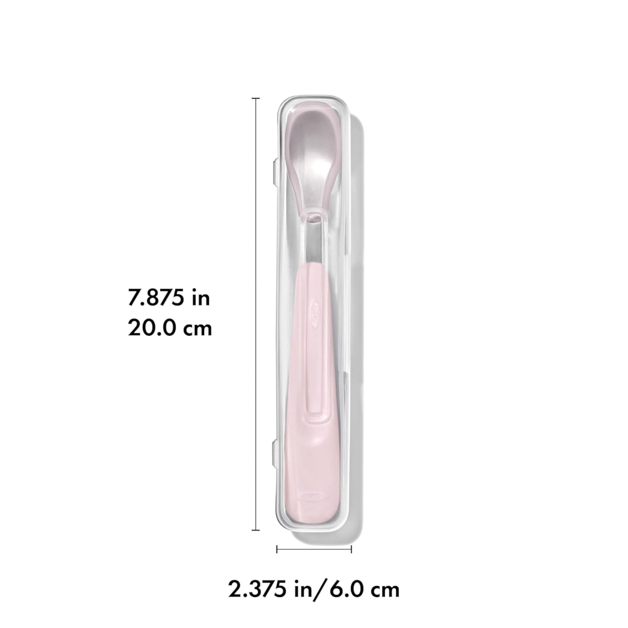 On-the-go feeding spoon blossom