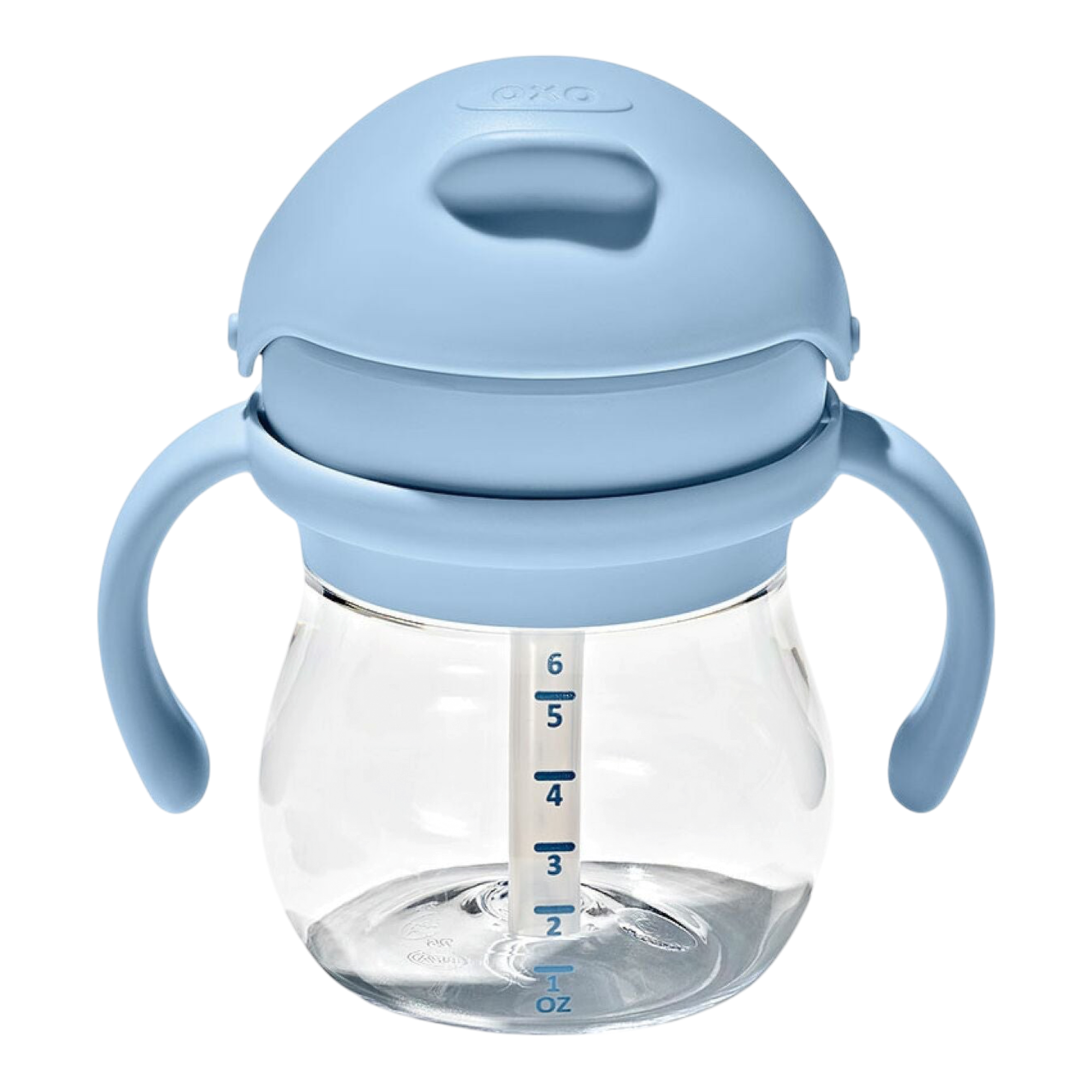 Transitions straw cup with removable handles 6 oz dusk
